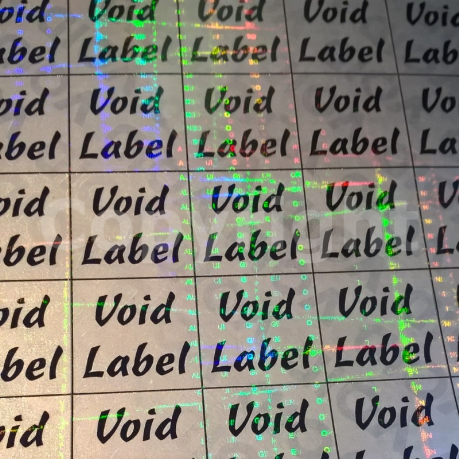 Void label